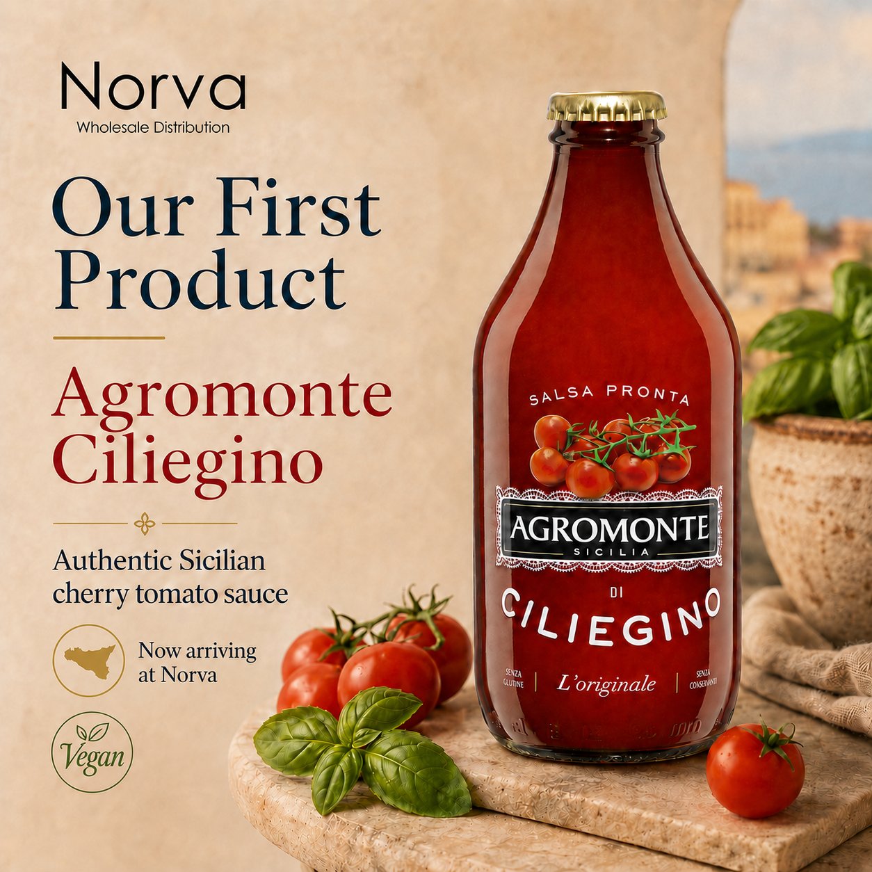 Agromonte Ciliegino — salsa pronta
