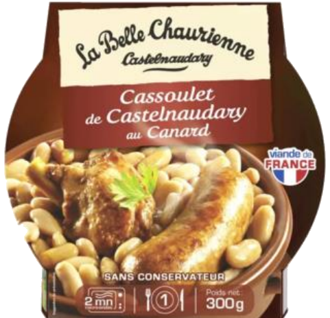 Cassoulet à Castelnaudary com pato 300g