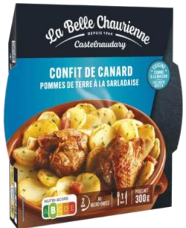 Confit de pato com batatas à Sarladaise 300g