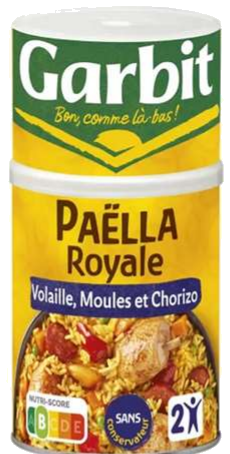 Paella Royale com frango, mexilhões e chouriço 940g