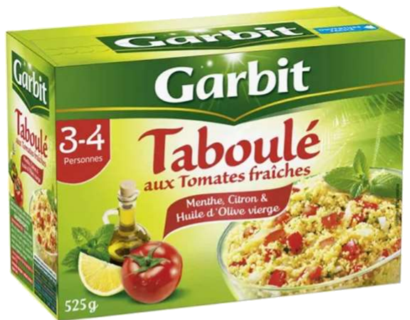 Taboulé com tomates frescos 525g