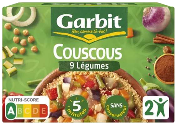 Couscous com 9 legumes 690g