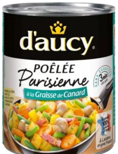 Legumes salteados com banha de pato 290g