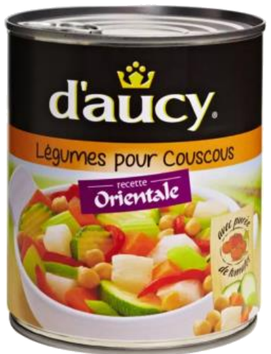 Legumes para couscous 800g