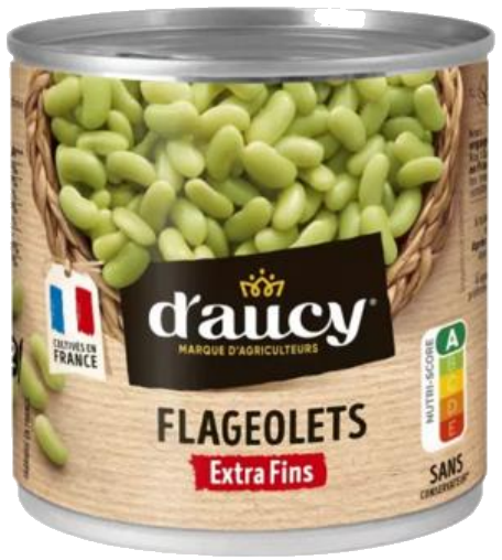 Feijão-flageolet extra-fino 265g