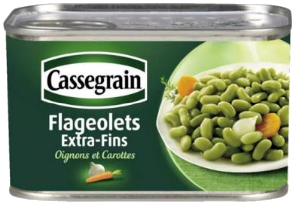 Feijão-flageolet extra-fino 265g