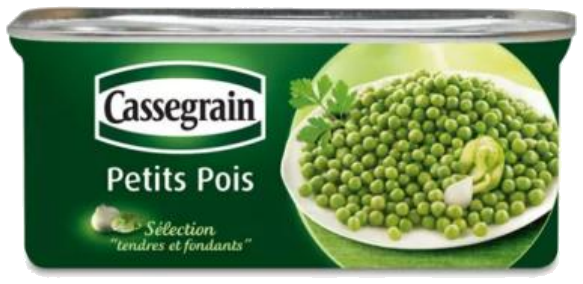 Ervilhas tenras e macias 140g
