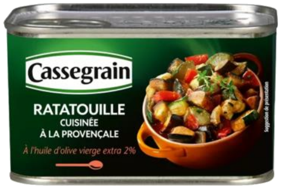 Ratatouille cozinhado à provençal 380g