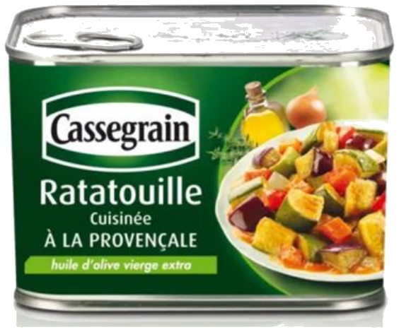 Ratatouille cozinhado à provençal 660g