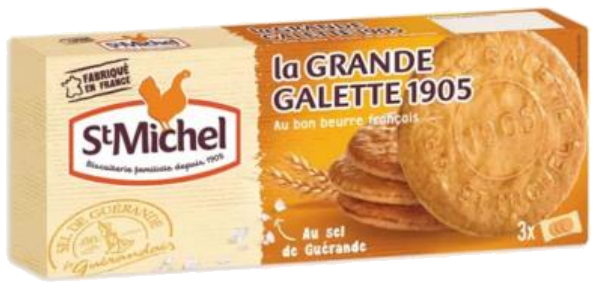Galettes de sal/manteiga x3 150g
