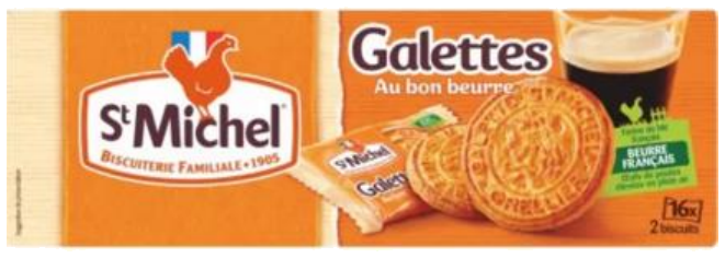 Galettes de manteiga x16 208g