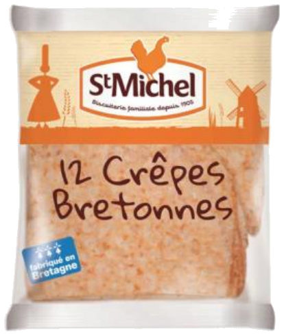 Crepes bretões x12 315g