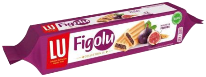 Bolachas Figolu com recheio de figo 192g