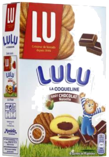 Bolinhos de chocolate e avelã x16 165g