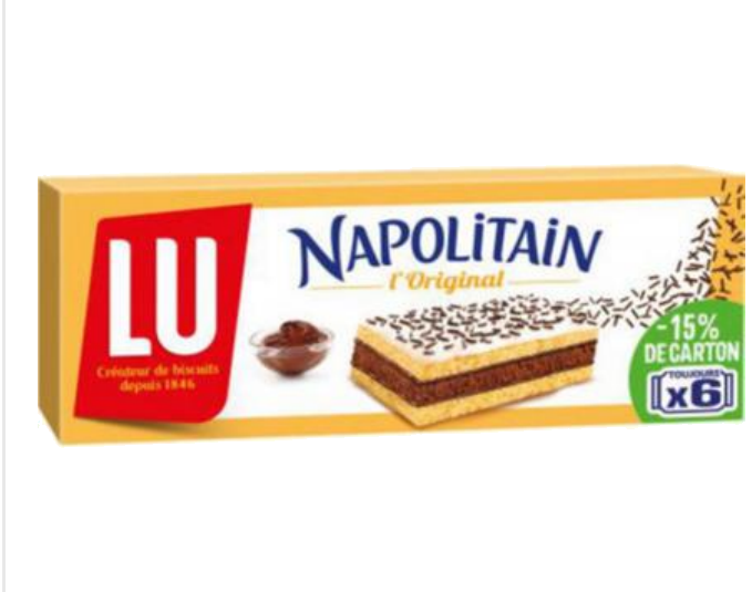 Mini Napolitanas x6 180g