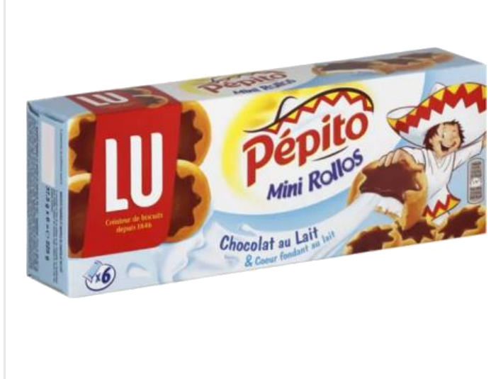 Bolachas Pépito mini rollos x6 225g
