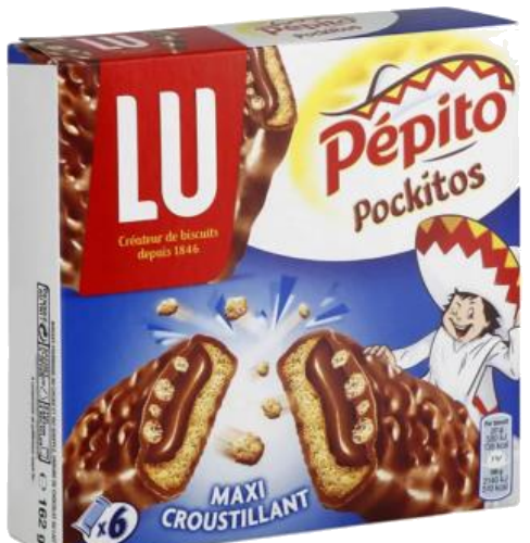 Pépito Pockitos super crocante x6 162g