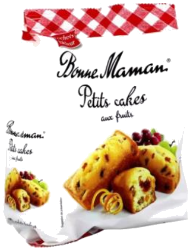 Bolinhos de frutas x8 300g