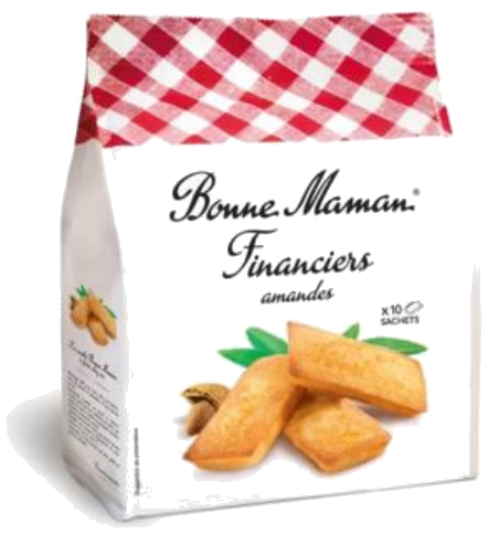 Financier de amêndoa x8 250g