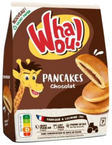 Panquecas de chocolate x7 259g