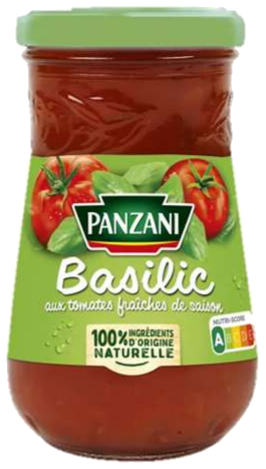 Molho de Tomate e Manjericão 210g
