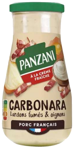 Molho Carbonara – Natas, Bacon Fumado e Cebola 370g