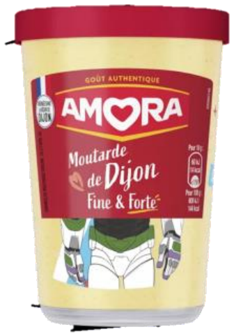 Mostarda de Dijon Fina e Forte 185g