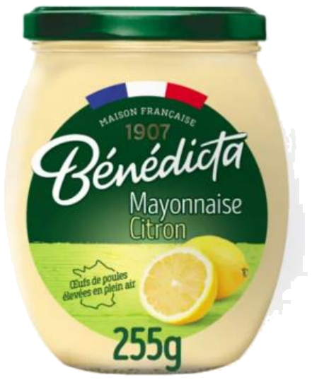 Maionese com limão 255g