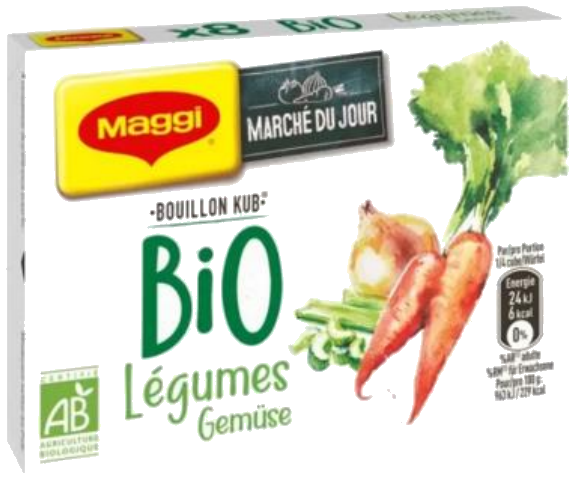 Caldo de Legumes Biológico em cubos x8 80g