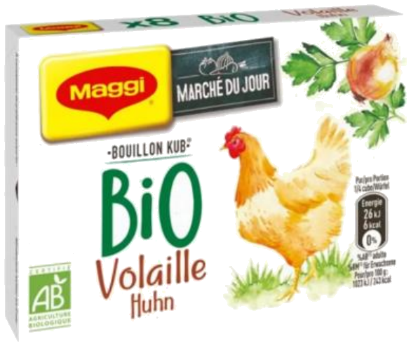 Caldo de Aves Biológicos em cubos x8 80g