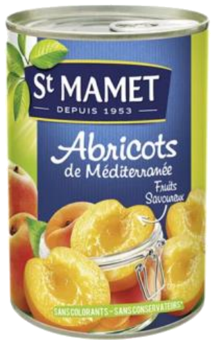 Frutas com concentrado de damasco 235g