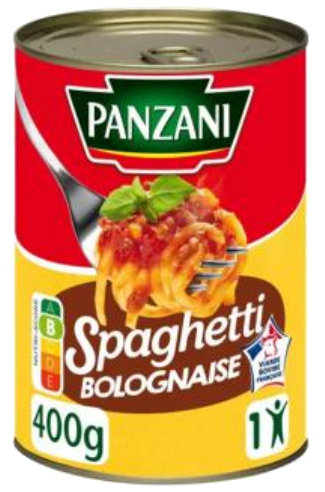 Esparguete à bolonhesa 400g