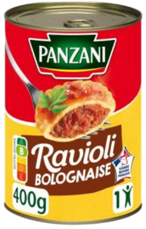Ravioli à bolonhesa 400g