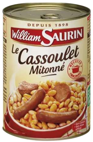 Cassoulet cozinhado lentamente 420g