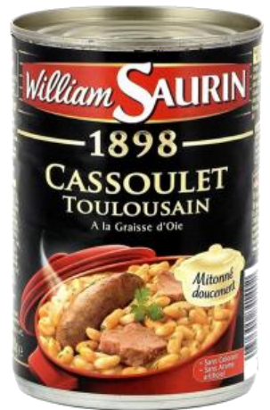 Cassoulet à moda de Toulouse 420g