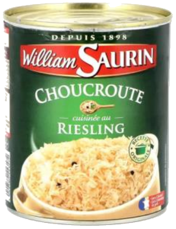 Chucrute à Riesling 810g