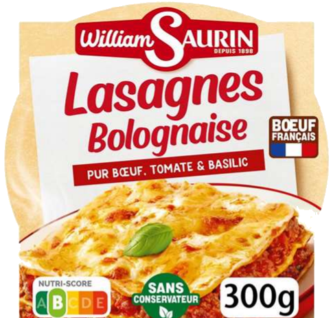Lasanha à bolonhesa 300g