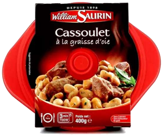 Cassoulet com banha de ganso 400g