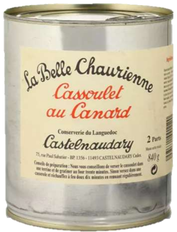 Cassoulet de pato 840g